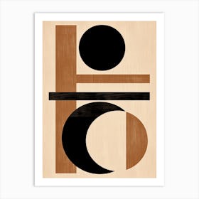 Salzgitter Symmetry, Geometric Bauhaus Art Print