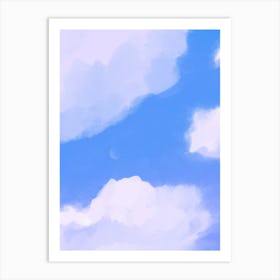 Clouds Art Print