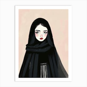 Islamic Girl Art Print