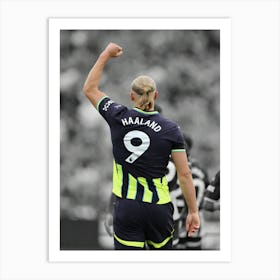 Erling Haaland Of Manchester City Art Print