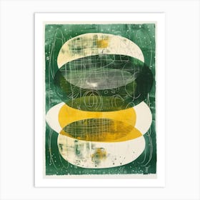 'Circles' 10 Art Print