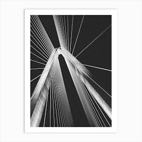 Ravenel Bridge Art Print