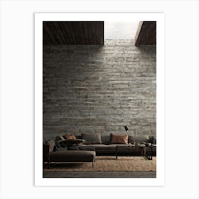 Modern Living Room 8 Art Print