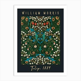 William Morris Tulip Art Print