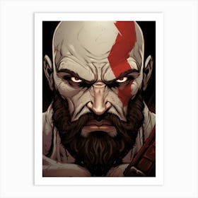 God Of War 12 Art Print