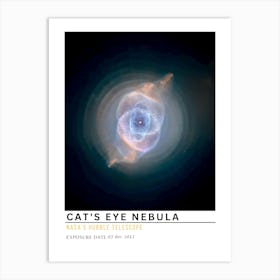 Cats' Eye Nebula Art Print