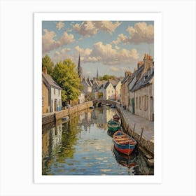 Canal no1 Art Print