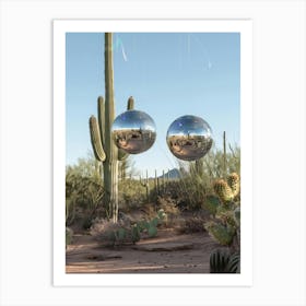 Mirrors In The Desert 2 Art Print