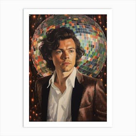 Harry Styles Disco 2 Art Print