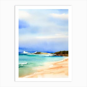 Smiths Beach 3, Australia Watercolour Art Print