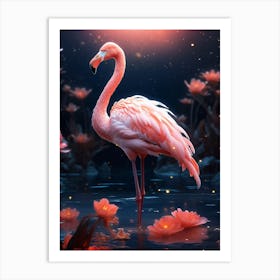 Flamingo Art Print