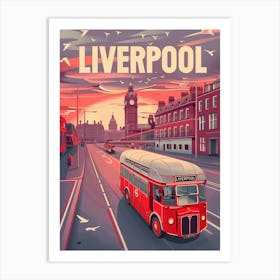 Liverpool England 1 Art Print