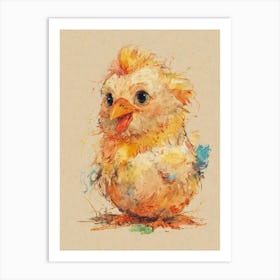 Little Chick 2 Art Print