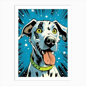 Dalmatian Dog 1 Art Print