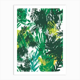 Tropical Leaves 203 Art Print