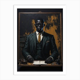 'The Man In The Suit' Art Print