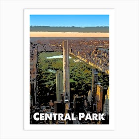 Central Park, New York, Landmark, Wall Print, Wall Art, Poster, Print, Art Print