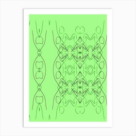 Abstract Pattern 57 Art Print