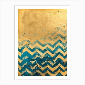 Chevron 1 Art Print