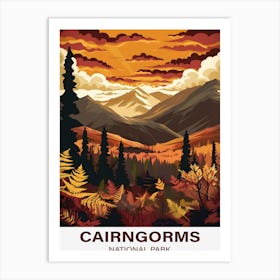 Caricorns National Park Art Print