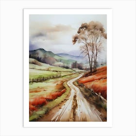 Country Road.6 Art Print