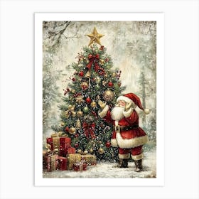 Santa Claus 49 Art Print