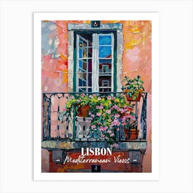 Mediterranean Views Lisbon 4 Art Print