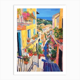 Sorrento Italy 2 Fauvist Painting Art Print