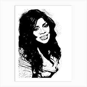 Gloria Gaynor Singer Music Art Print