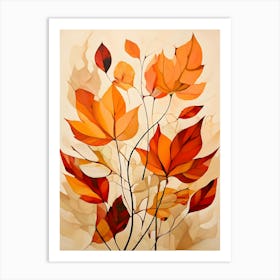 Autumn Leaves 42 Art Print