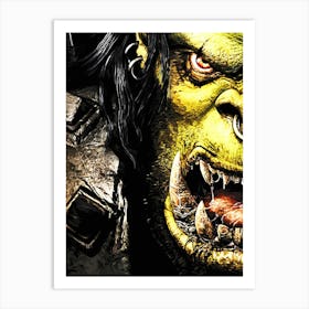 World Of Warcraft gaming movie 3 Art Print