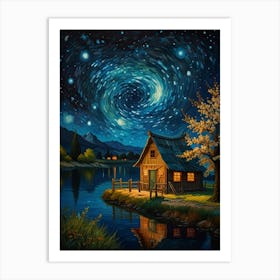 Starry Night 43 Art Print