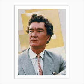 Albert Finney Retro Collage Movies Art Print