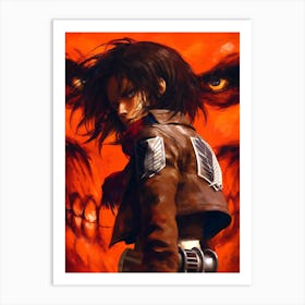 Attack On Titan 15 Art Print