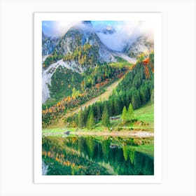 Autumn In The Alps 11 Art Print