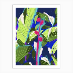 Tropical Leaves Art Print