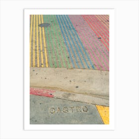 San Francisco Castro District II on Film Art Print