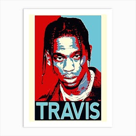 Travis Scott 38 Art Print