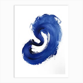 Blue Wave 6 Art Print