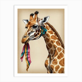 Giraffe 24 Art Print