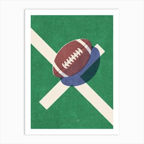 BALLS American Football II Art Print