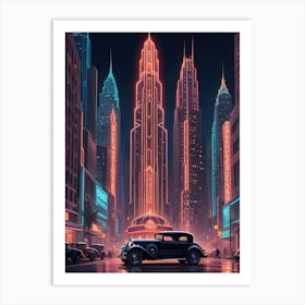 Neo-Gothic Art Print