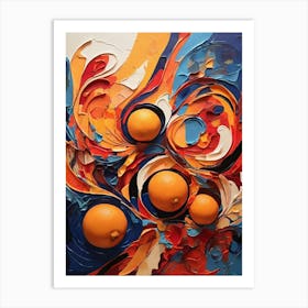 Oranges Art Print