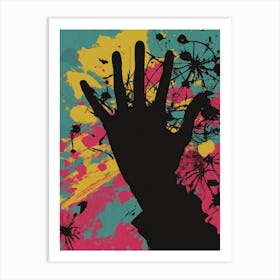 Splatter Painting Art Print