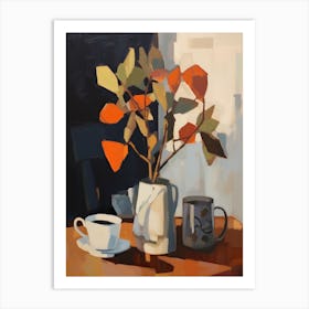 Autumn Kitchen Still Life Painting 2 Art Print