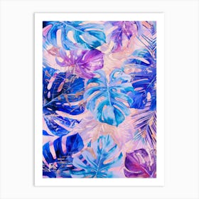 Tropical Leaves 165 Art Print