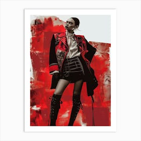 London Fashion Week Art Print