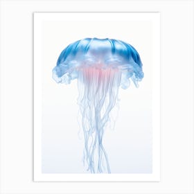 Lions Mane Jellyfish Watercolour 1 Art Print