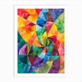 Abstract Painting 1155 Art Print