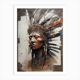 Painted Songs of Indian and Tribal Life Art Print